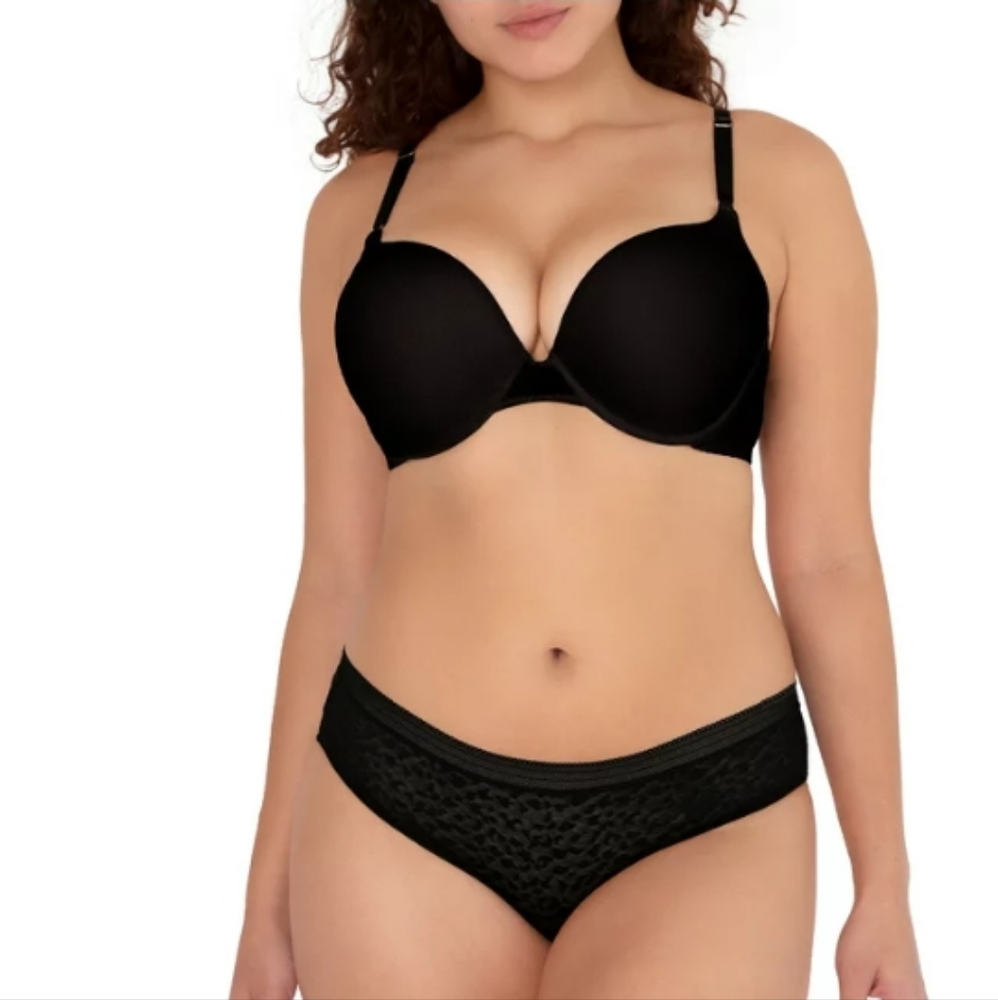 Secret Treasures Women's Plus Size Lifting Plunge Bra